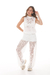 Pantalon NARCISO guipiure