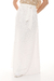 Falda lino LA HUELLA - comprar online