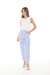 Pantalon FABERGE RAYADO CON CINTO