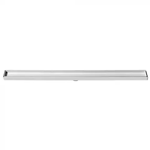Ralo Linear Oculto Amatacasa Branco 90 cm