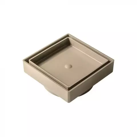 Ralo Oculto Amatacasa Bege 10x10 cm
