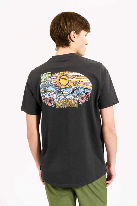 Remera Billabong Hi Tide Negro - comprar online