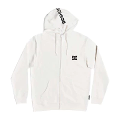 Campera Canguro DC Skate (Blanco)