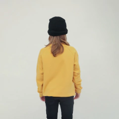 Buzo Niño Billabong All Day Crew Amarillo (13128602) - La Cresta Surf Shop