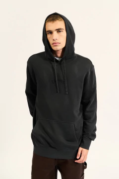 Buzo Canguro Billabong Wave Wash Hood Negro - tienda online