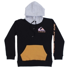 Buzo Canguro Niño Quiksilver Omni Logo BlockNegro (2222108134)