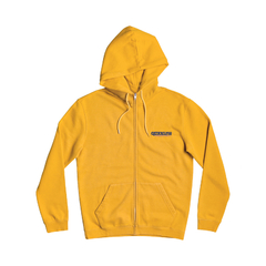 Campera Canguro Quiksilver Casual Party Amarillo