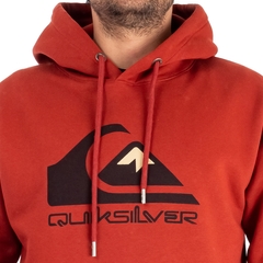 Buzo Canguro Quiksilver Mw Logo Front Tomate - comprar online