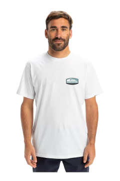 Remera Quiksilver Archway Mto Blanco - comprar online
