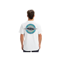 Remera Quiksilver Reflect Mto Blanco