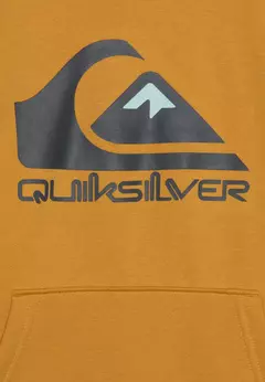 Buzo Canguro Quiksilver Mw Logo Front Amarillo - La Cresta Surf Shop