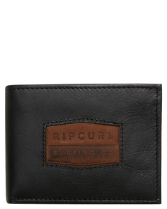 Billetera Rip Curl de Cuero All Day Valley Negro (5998)
