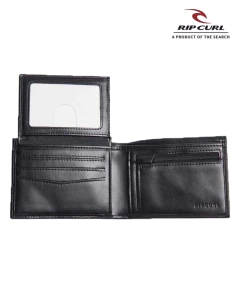 Billetera Rip Curl PU All Day Emboss OB1 Negra (5719) - comprar online