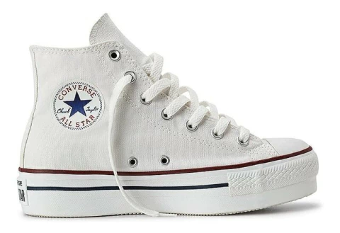 Converse All Star Lift Hi Optical White - comprar online