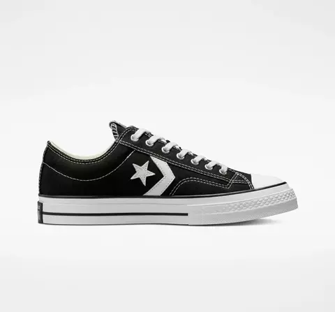 Zapatillas Converse Star Player 76 Ox Black/White