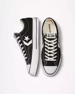 Zapatillas Converse Star Player 76 Ox Black/White en internet