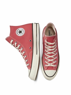 Zapatillas Converse Chuck 70 Hi Rhubarb Pie/Egret/Black (A05114C) - tienda online