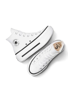 Zapatillas Converse CT AS Lift Double Stack Hi White/Black - tienda online