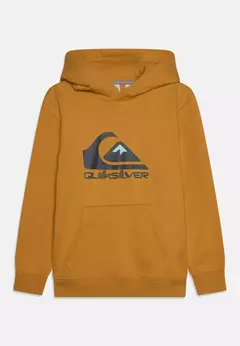 Buzo Canguro Quiksilver Mw Logo Front Amarillo en internet
