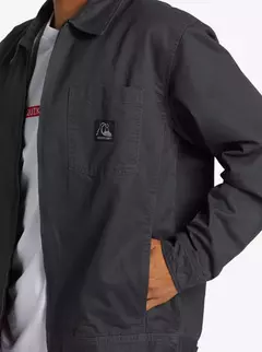 Campera Quiksilver DNA Surf Harrington Gris - comprar online