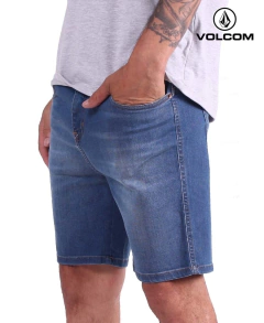 Bermuda Volcom Skinny 2X4 Blued 17" (1694) - comprar online