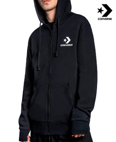 Campera Canguro Converse Nova Negro