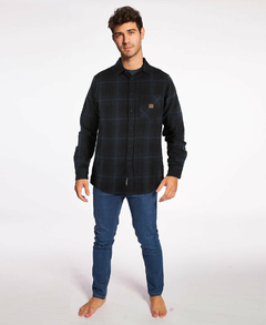 Camisa Rip Curl Heavy Flannel Count Negro - comprar online