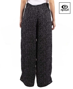 Pantalón Rip Curl Palazzo Hacienda Spot Negro (1439) en internet