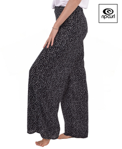 Pantalón Rip Curl Palazzo Hacienda Spot Negro (1439) - comprar online