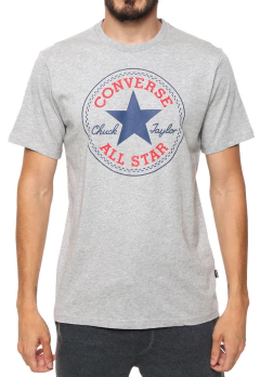 Remera Converse Patch Gris en internet