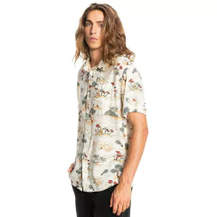 Camisa Quiksilver Simple Days Vis (Blanco) - comprar online