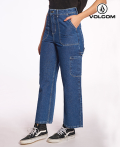 Jean Mujer Volcom Mid Carpenter Stoney