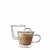 Taza FLAT BARISTA white doble vidrio set x2