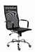 Silla de oficina ALUMINIUM tela mesh alto negro - comprar online