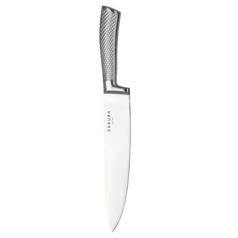 Cuchillo SAKURA Cheff cocinero full acero inoxidable 34cm.