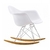 Sillon Eames Mecedor Blanco