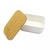 Contenedor de porcelana PREMIUM con tapa madera - comprar online