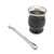 Mate Termico con bombilla acero inoxidable Negro - comprar online