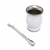 Mate Termico con bombilla acero inoxidable Blanco - comprar online