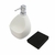 Dispenser con porta esponja BRESCIA blanco snow - comprar online