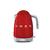 Jarra electrica SMEG® 50´S retro STYLE rojo KLF04RDAR