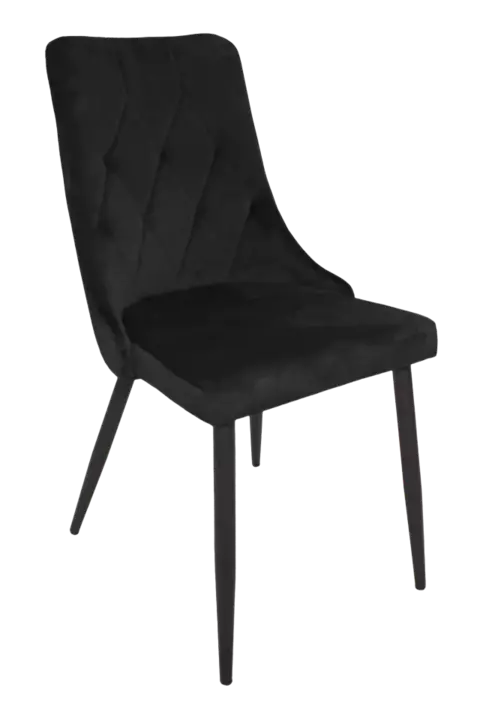 Silla CARE pana negra base negra