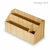 Organizador de oficina 3 divisiones Bamboo 31x13x16cm