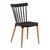 Silla Ercol plastica Negra