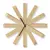 Reloj de pared RIBBON wood wall clock 20.25in natural UMBRA ® - comprar online