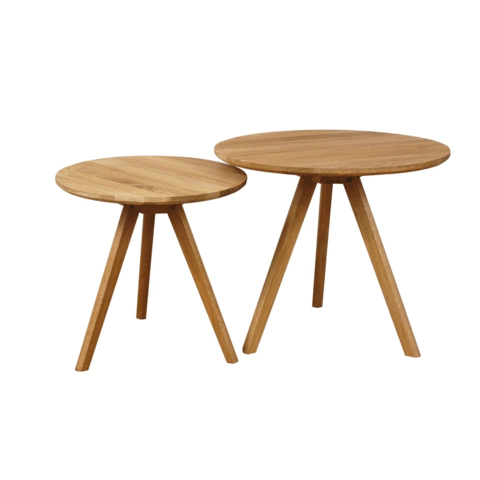 Set mesa ratona madera WAI base roble americano - comprar online