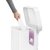 Cesto Rectangular de 45lts. WHITE MATT a pedal con bolsillo interior SIMPLE HUMAN ® - Home Project