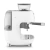 MAQUINA DE CAFE ESPRESSO MANUAL CON MOLINILLO SMEG - BLANCA - Home Project