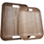 Bandeja de madera nordica deluxe 41x31x6 cm