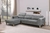 Sofa esquinero GINO USB light grey corner - comprar online